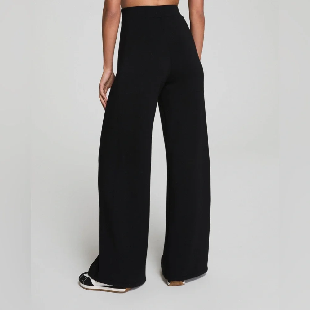 Spanx black air essential wide leg pants - Picture 3 of 10